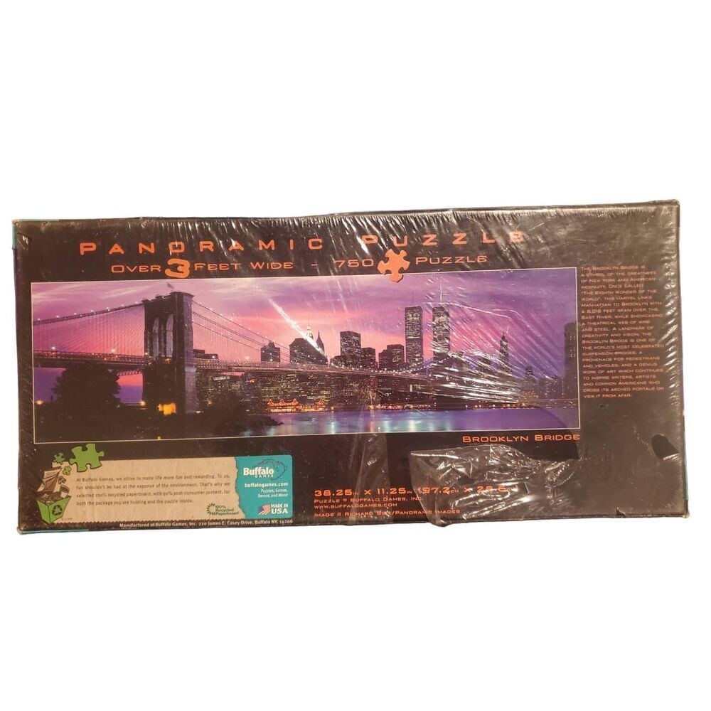 Buffalo Games Brooklyn Bridge 750 Pieces Jigsaw Puzzle